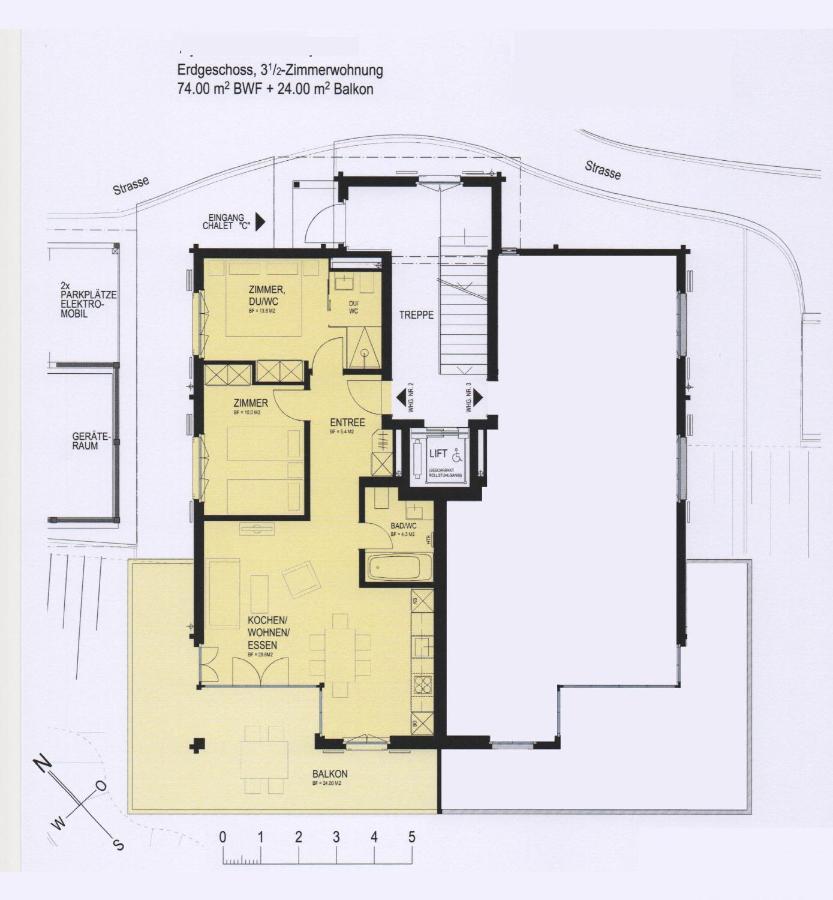 Panoramapark Soleil Chalet C Венген Экстерьер фото